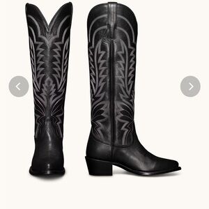 Tecovas Abby Boot in Midnight Black